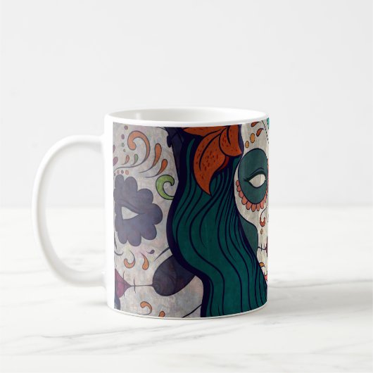 Skull Ladys Kaffeetasse (Links)