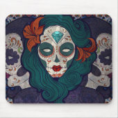 Skull Ladys Mousepad (Vorne)