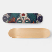 Skull Ladys Skateboard (Horizontal)