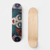 Skull Ladys Skateboard (Vorderseite)