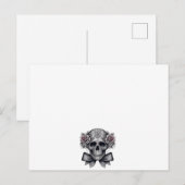 SKULL LETTER POSTKARTE (Vorne/Hinten)