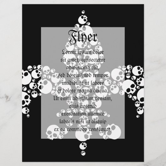 Skull Lilie Flyer (Vorne)