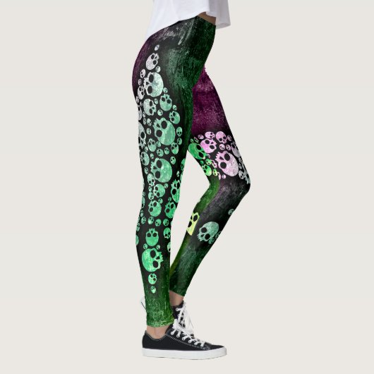 Skull Lilie Leggings (Rechts)