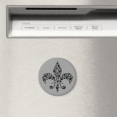 Skull Lilie Magnet (In Situ (Geschirrspüler))