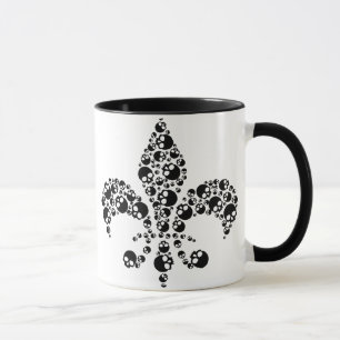 Skull Lilie Tasse
