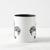 Skull Lilie Tasse (Zentrum)