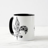 Skull Lilie Tasse (Vorderseite Links)