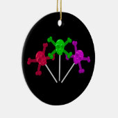 Skull Lollipops Keramikornament (Rechts)
