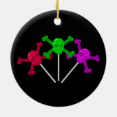 Skull Lollipops Keramikornament (Hinten)