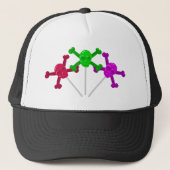 Skull Lollipops Truckerkappe (Vorderseite)