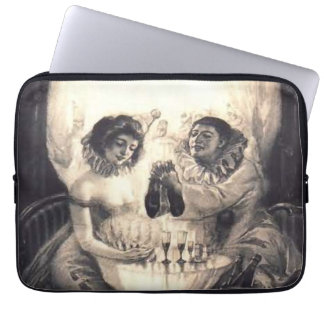 Skull Love, Optische Täuschung 13" Laptop-Hülle Laptopschutzhülle