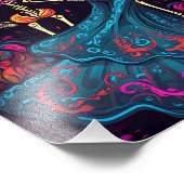 Skull Lover Skeleton Fotodruck (Ecke)