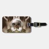 Skull Magic Gepäckmarke Gepäckanhänger (Vorderseite horizontal)