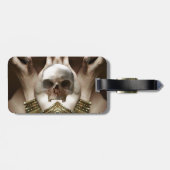 Skull Magic Gepäckmarke Gepäckanhänger (Rückseite horizontal)