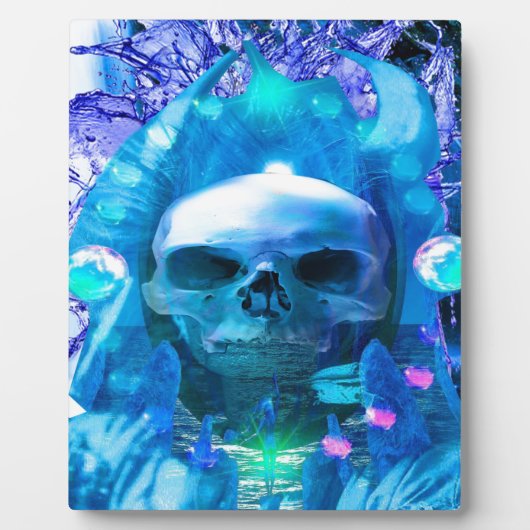 Skull Magician Fotoplatte (Vorderseite)