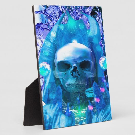 Skull Magician Fotoplatte (Seite)