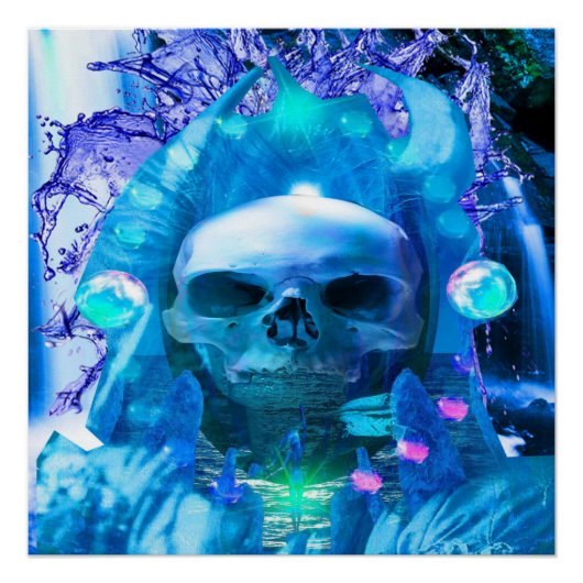 Skull Magician Poster (Vorderseite)