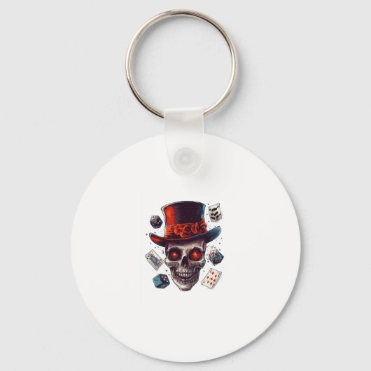 Skull Magician � Schlüsselanhänger (Vorderseite)