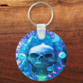 Skull Magician Schlüsselanhänger (Vorderseite)