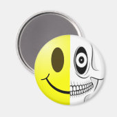 Skull Magnet (Vorderseite/Rückseite)