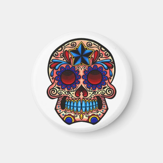 Skull/Magnet Magnet (Vorne)