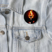 Skull man fire button (Beispiel)