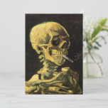 Skull mit brennender Zigarette von Vincent van Gog<br><div class="desc">Skull with Burning Cigarette von Vincent van Gogh ist ein Vintager Post-Impressionismus der Kunst noch Leben Malerei. Ein Portrait über das Rauchen des menschlichen Skeletts. Ein tolles Bild für Raucher-Produkte. Rauchen tötet jedes Jahr 1000 Menschen, hilft jemandem, heute mit dem Rauchen aufzuhören. Ein tolles Bild für Halloween oder Día de...</div>