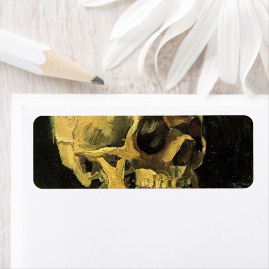 Skull mit brennender Zigarette von Vincent van Gog (Insitu)