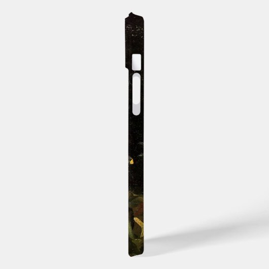 Skull mit brennender Zigarette von Vincent van Gog Case-Mate iPhone Hülle (Rückseite / Links)