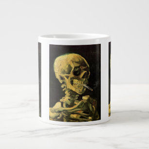 Skull mit brennender Zigarette von Vincent van Gog Jumbo-Tasse