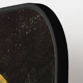 Skull mit brennender Zigarette von Vincent van Gog Pickleball Schläger (Linke Seite)