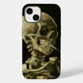 Skull mit Cigarette Van Gogh Case Mate (Rückseite)