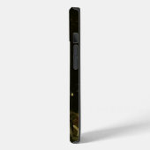 Skull mit Cigarette Van Gogh Case Mate (Rückseite / Links)