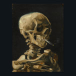 Skull mit einer brennenden Zigarette von Van Gogh Poster<br><div class="desc">Van Gogh's Schädel eines Skeletts mit einer brennenden Zigarette</div>
