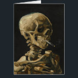 Skull mit einer brennenden Zigarette von Vincent V<br><div class="desc">Van Gogh's Schädel eines Skeletts mit einer brennenden Zigarette</div>