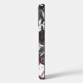 Skull mit Kopfhörer-Design Case-Mate iPhone Hülle (Rückseite / Links)