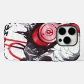 Skull mit Kopfhörer-Design Case-Mate iPhone Hülle (Rückseite (Horizontal))