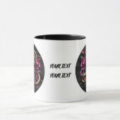 SKULL MIT SNAKE CUSTOM TASSE. TASSE (Zentrum)