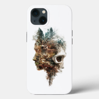 Skull mit Wildlife Design Trucker Hat Case-Mate iPhone Hülle