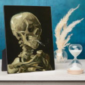 Skull mit Zigarette von Van Gogh Fotoplatte (Seite)