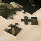 Skull mit Zigarette von Van Gogh Puzzle (Seite)