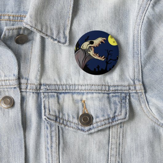 Skull Monster Button (Beispiel)