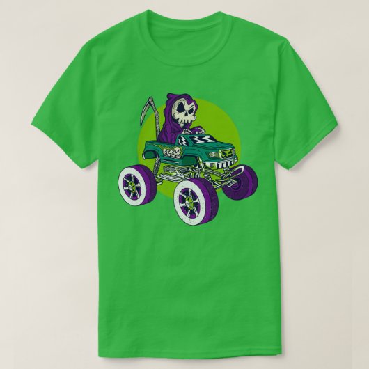 Skull Monster LKW 2 T-Shirt (Design vorne)