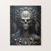 Skull Monster Skeleton Horror Jigsaw Puzzle (Vertikal)
