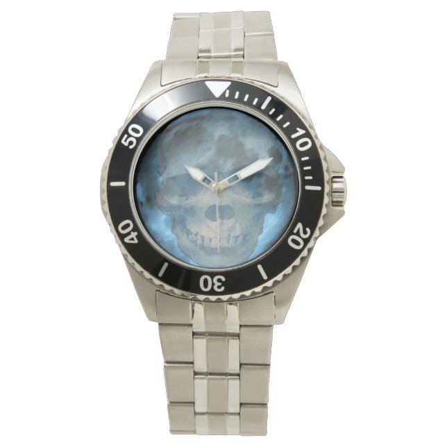 Skull Moon Watch Armbanduhr (Vorderseite)