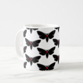 Skull Moths Skull Moth Death Moth - Entomologie Kaffeetasse (Vorderseite Links)