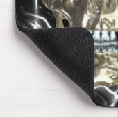 Skull-Mouse-Pad mit elektrischer Chrome Mousepad (Ecke)