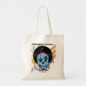 Skull Music Grunge Spritzer Tragetasche (Vorne)