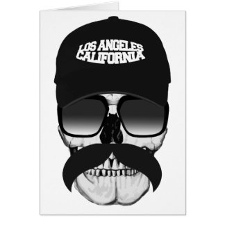 Skull mustache Kalifornien