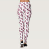 Skull-Muster Benutzerdefinierte Leggings (Rückseite)